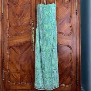 Rickie Freeman Paisley Gown